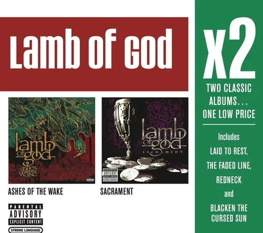 Ashes of the Wake / Sacrament von Lamb of God – Album Cover