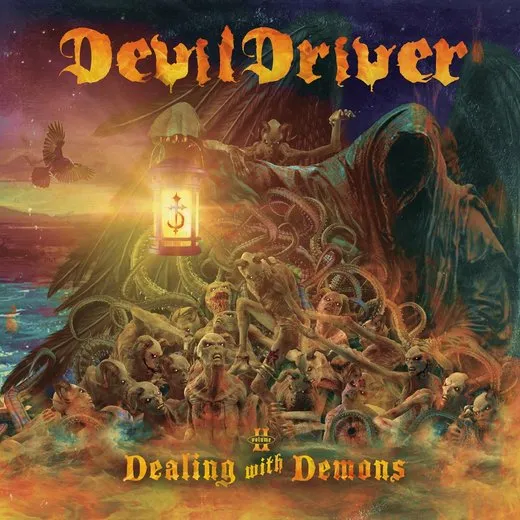 Through the Depths von DevilDriver – Album Cover