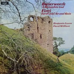 Butterworth: A Shropshire Lad / Finzi: Earth and Air and Rain von Benjamin Luxon – Album Cover