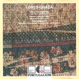 Viola Concertino / Piano Concertino / Divertimento von Fernando Lopes-Graça – Album Cover