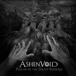 Psalms of the Grave Serpent von Ashenvoid – Album Cover