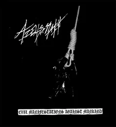 Evil Manifestations Against Mankind von Azelisassath – Album Cover