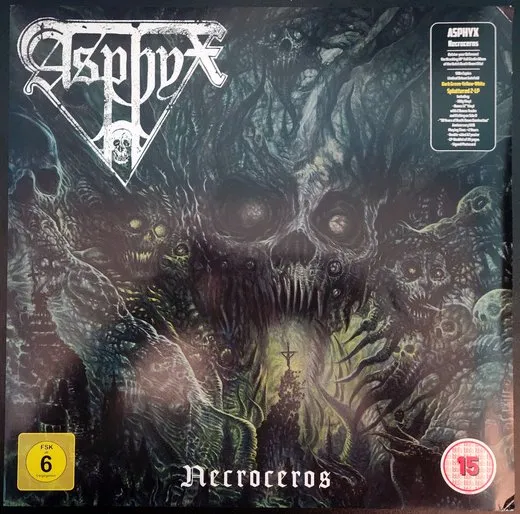 Necroceros von Asphyx – Album Cover