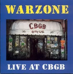 Live At CBGB von Warzone – Cover