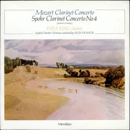 Mozart: Clarinet Concerto / Spohr: Clarinet Concerto no. 4 von Louis Spohr – Album Cover