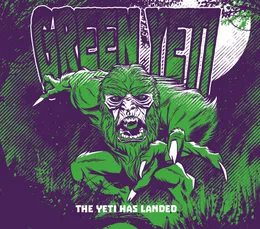 The Yeti Has Landed von Green Yeti – Album Cover