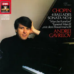4 ballades / Sonata no. 2 / Marche Funebre von Андрей Гаврилов – Album Cover