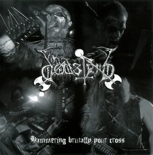 Hammering Brutally Your Cross von Dødsferd – Album Cover