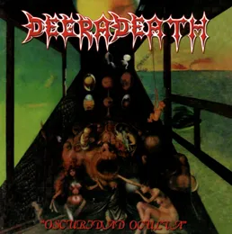 Oscuridad oculta von Degradeath – Cover