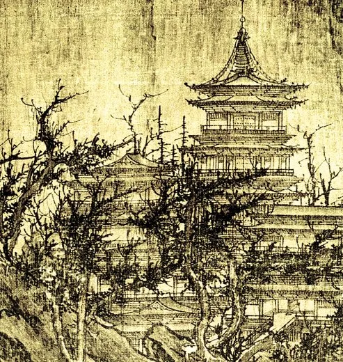 On the Steps of the Temple