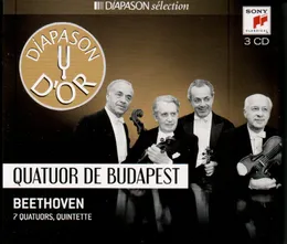 7 Quatuors, Quintette von Budapest String Quartet – Album Cover