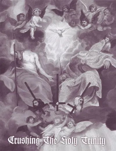 Crushing the Holy Trinity von Exordium – Album Cover