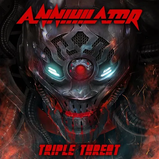 Triple Threat von Annihilator – Cover