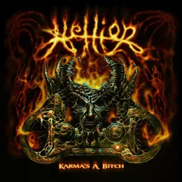 Karma’s a Bitch von Hellion – Cover