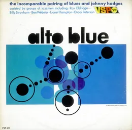 Alto Blue von Johnny Hodges – Album Cover