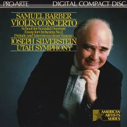 Barber: Violin Concerto von Joseph Silverstein – Cover
