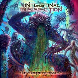 The Purging of Disgust von Intestinal Dissection – Album Cover