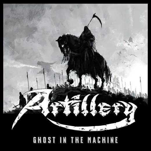 Ghost in the Machine von Artillery – Album Cover