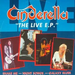 The Live E.P. von Cinderella – Cover