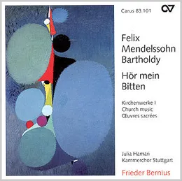 Hör mein Bitten von Frieder Bernius – Album Cover