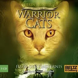 Warrior Cats: Die Macht der drei: Fluss der Finsternis von Erin Hunter – Album Cover