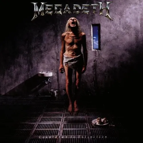Countdown to Extinction von Megadeth – Album Cover