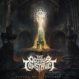 Throne of Misanthropy von The Odious Construct – Cover