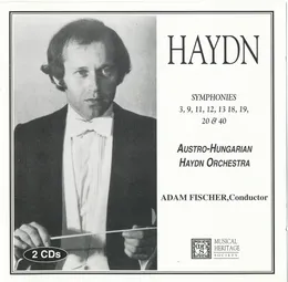 Symphonies 3, 9, 11, 12, 13, 18, 19, 20, & 40 von Ádám Fischer – Album Cover