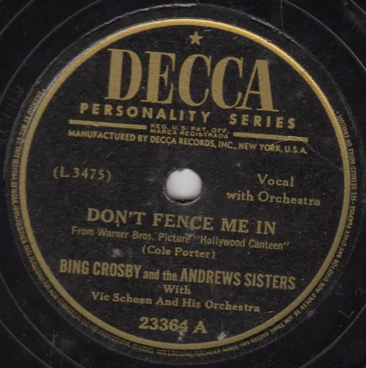 Don’t Fence Me In