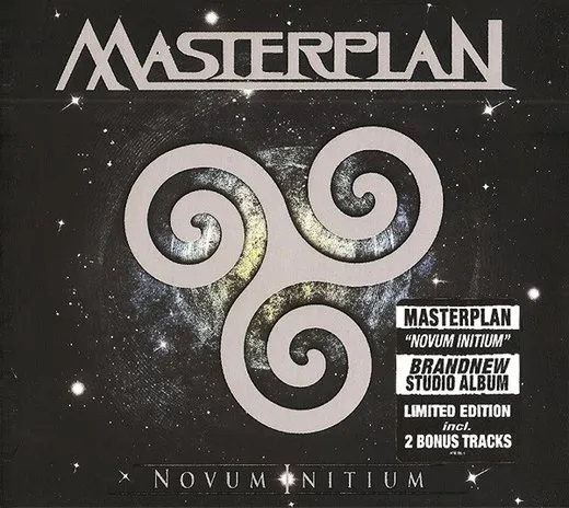 Novum Initium von Masterplan – Album Cover