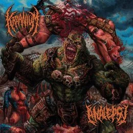 The Kraanialepsy Split von Kraanium – Album Cover