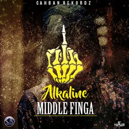 Middle Finga von Alkaline – Cover