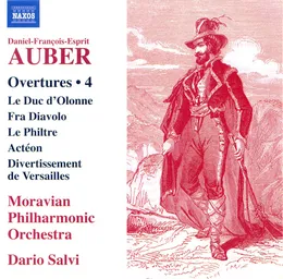 Overtures • 4 von Daniel François Esprit Auber – Album Cover