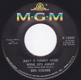 Ain't It Funny How Wine Sips Away / The Doo Hickey Song von Ben Colder – Cover