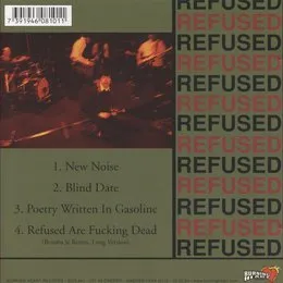 The New Noise Theology E.P. von Refused – Album Cover