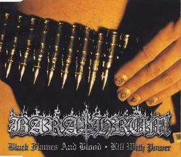 Black Flames and Blood / Kill With Power von Barathrum – Album Cover