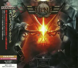 Heresy and Creed von Ten – Album Cover