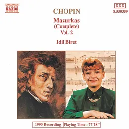 Mazurkas (Complete), Volume 2 von İdil Biret – Album Cover