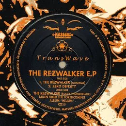 The Rezwalker EP von Transwave – Cover