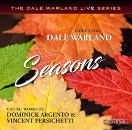 Seasons: Choral Works of Dominick Argento & Vincent Persichetti von Vincent Persichetti – Album Cover