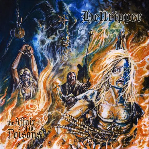 The Affair of the Poisons von Hellripper – Album Cover