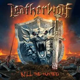 Kill the Hunted von Leatherwolf – Album Cover