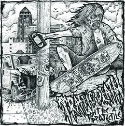 Don’t Be a Projectile von Traffic Death – Album Cover
