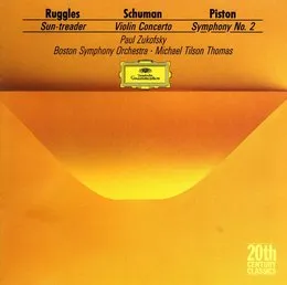 Ruggles: Sun-treader / Schuman: Violin Concerto / Piston: Symphony no. 2 von Walter Piston – Album Cover