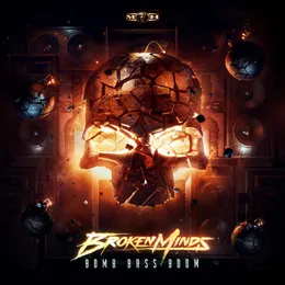 Bomb Bass Boom von Broken Minds – Album Cover