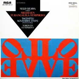 Messiaen: Turangalîla Symphony / Takemitsu: November Steps von 武満徹 – Album Cover
