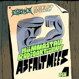 Hämmastav Radioaktiivne Asfaltmees. I Osa von Estoner – Cover
