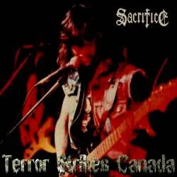 Terror Strikes Canada von Sacrifice – Cover