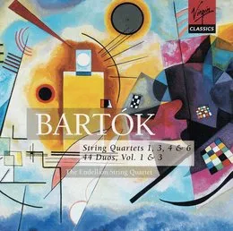 String Quartets 1, 3, 4 & 6 / 44 Duos, Vol. 1 & 3 von Endellion Quartet – Cover