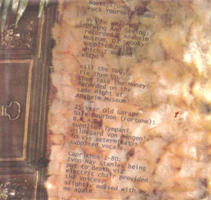 Go Fuck Yourself Demos von Asva – Album Cover